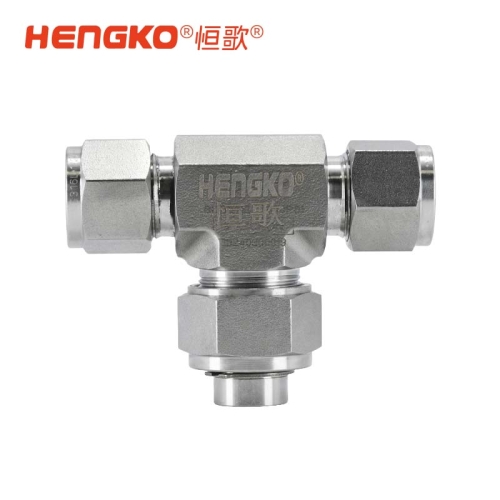 工艺气体专用过滤器_精准UHP超纯气流微粒直通三通式过滤器