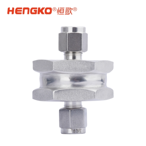 全焊接直通型过滤器_3纳米不锈钢颗粒过滤
